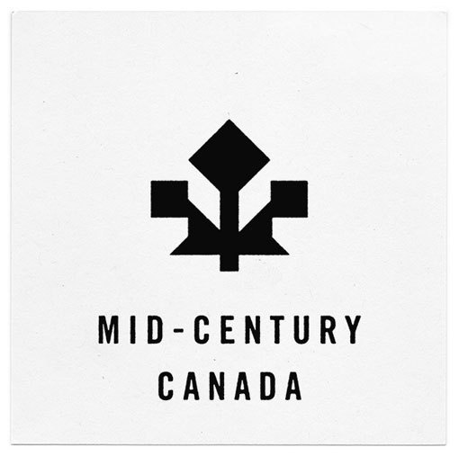logo design idea #98: Mid Century Canada logo #logo