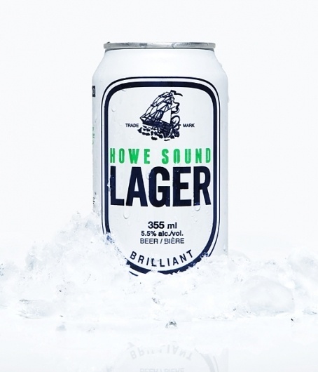 How Sound Lager : Lovely Package . Curating the very best packaging design. #beer #packaging #illustration #ship #lager