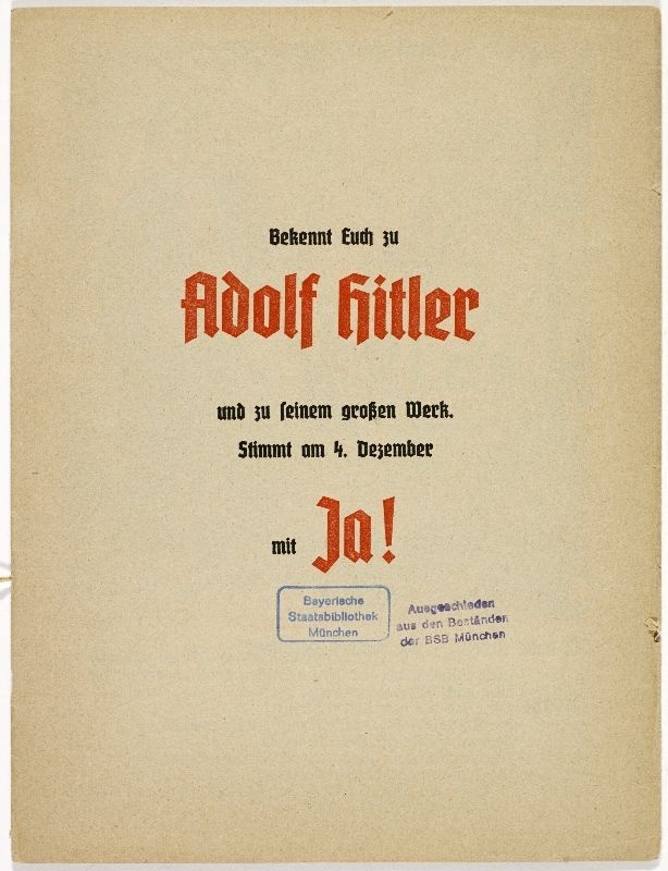 MISSING IMAGE #propaganda #hitler #print #book #nazi #blackletter #typography
