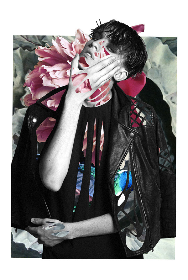 In Bloom on Behance #collage