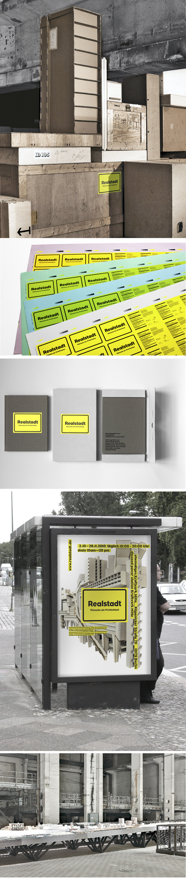 Realstadt–Exhibition #yellow #weiss #heiten