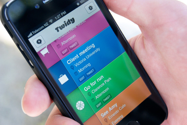 Twidy - UI/UX Mobile App Interface #ux #design #interface #ui #app #mobile #minimal