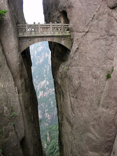 bridge #rock #china #bridge