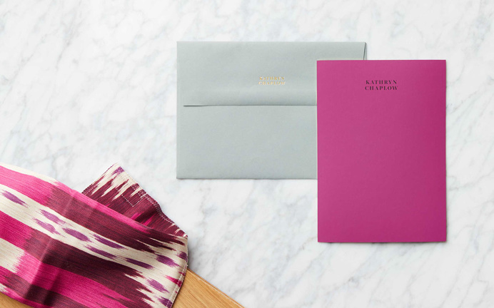 Kathryn Chaplow Branding design fashion bags mindsparkle mag designblog color colorful business card logo logotype style marble white yellow