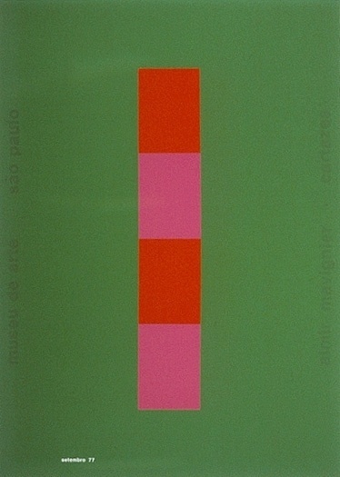 Almir Mavignier – Cartazes, 1957-2008 – Acervo Museu de Arte Moderna de São Paulo #color