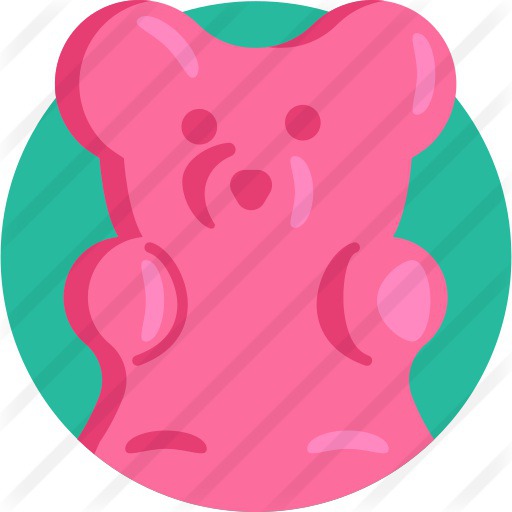 See more icon inspiration related to food and restaurant, gummy bear, candy, sweet, sugar and food on Flaticon.