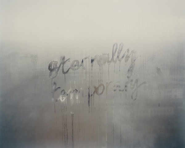 Eternally Temporary #window #eternally #temporary #typography