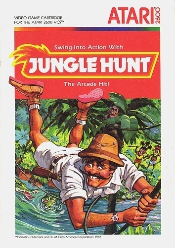 Atari - Jungle Hunt | Flickr - Photo Sharing! #games #video #illustration #manual #booklet