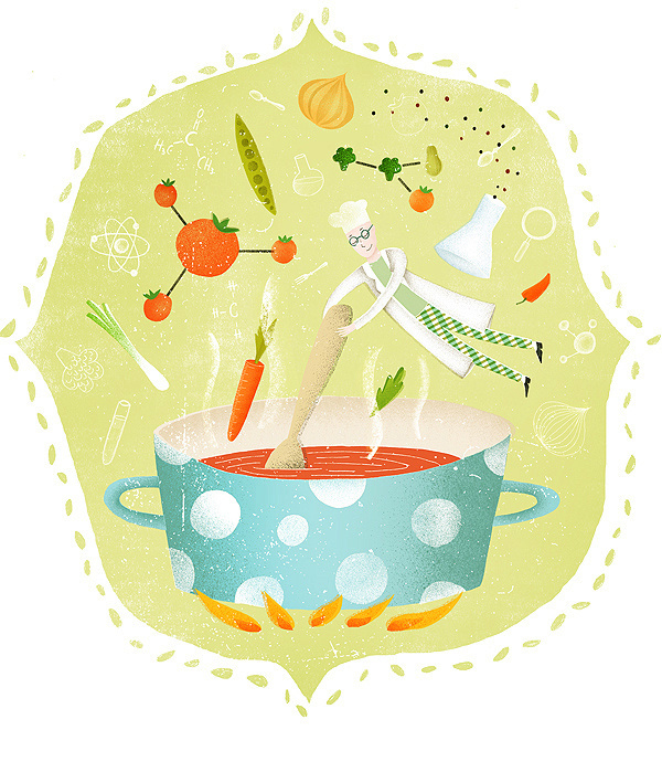 Telenor Contact - Magazine #illustration