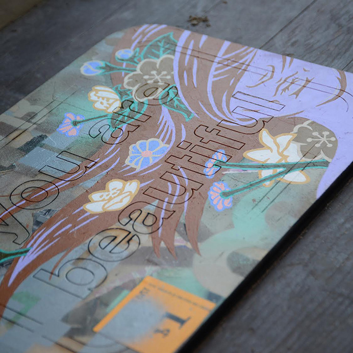 #youarebeautiful #yabsticker #art #chicago #jbyrnes #girl #wood #art #streetart