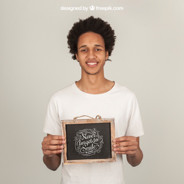 Smiling man presenting slate Free Psd. See more inspiration related to Mockup, Template, Man, Quote, Face, Smile, Happy, Presentation, Chalkboard, Mock up, Boy, Chalk, Drawing, Young, Up, Happy face, Guy, Holding, Showcase, Stylish, Slate, Smiling, Mock, Joyful, Presenting and Showing on Freepik.