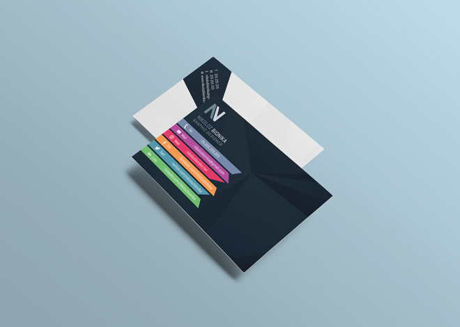 Personal Card #card #colorful #buisiness