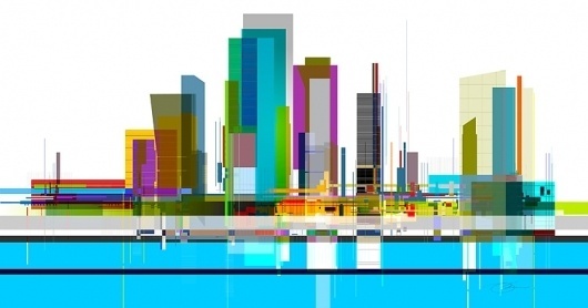 City Scape 2 #urban #city #color #skyscraper #architecture #scape #skyline