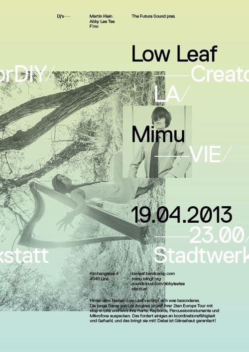 The Future Sound — Low Leaf #austria #ortner #poster #exposed #woifi
