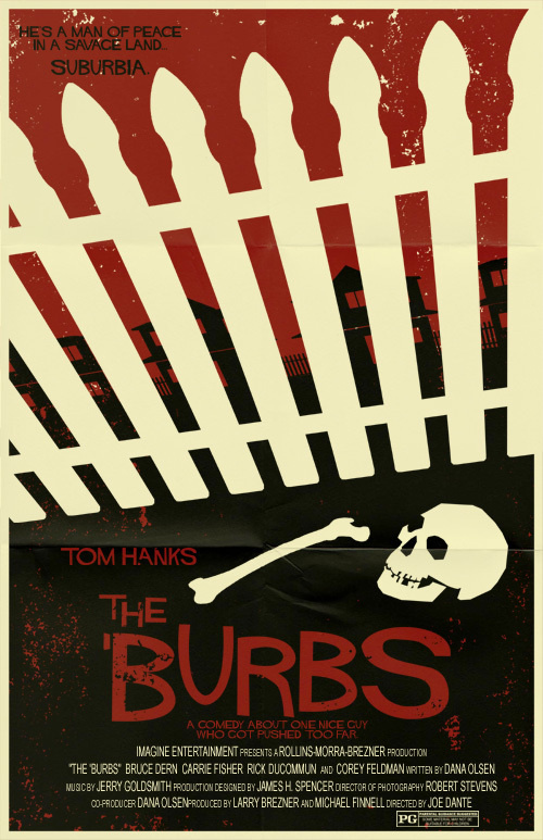 The 'Burbs Poster by ~markwelser on deviantART #movie #horror #poster
