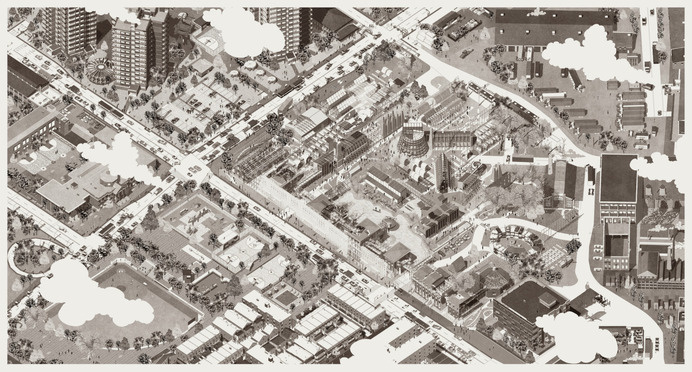 Architecture site plan