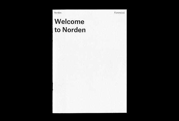 Norden by Number 04 #graphic design #monospace #print #letterhead