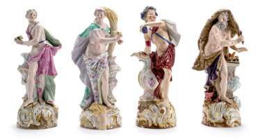 Group of four-year figures #Sets #Teasets #Porcelainsets #Antiqueplates #Plates #Wallplates #Figures #Porcelainfigurines #porcelain