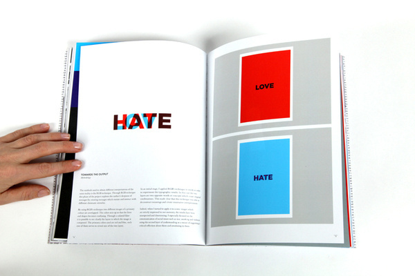 Word and Image on Editorial Design Served #design #type #layout