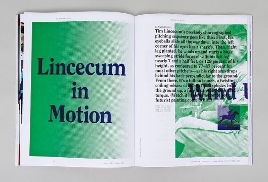 Spin — Print Magazine #motion #print #spin #baseball #editorial
