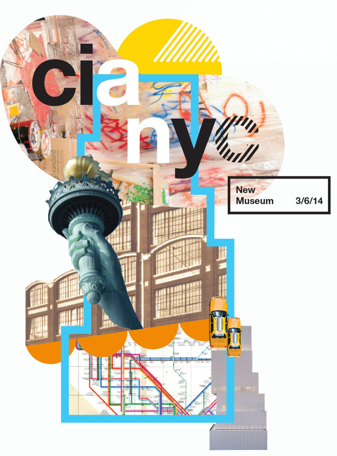 cia + nyc - Nicole #helvetica #collage