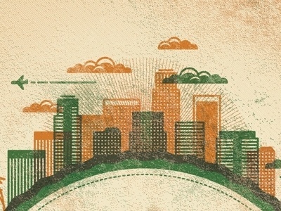 Dribbble - Mystery Project 22 by DKNG #illustration #colors #muted #dkng