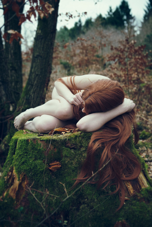 Too Many Humans #woman #hair #nature #forest #ginger