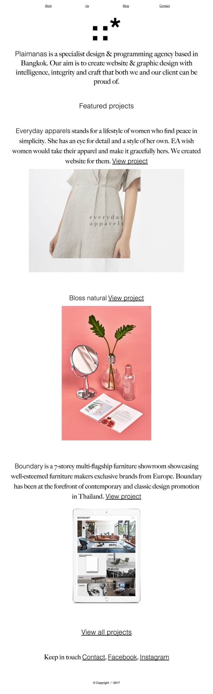 Plaimanas - Mindsparkle Mag - Plaimanas is a specialist design & programming agency based in Bangkok whose website is awarded as site of the