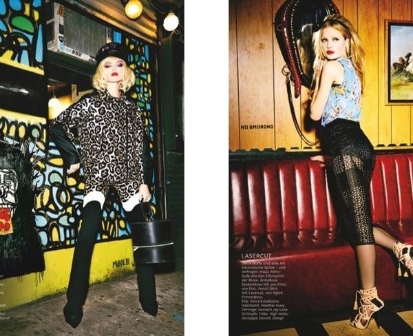Martha Hunt, Henriett Barabas and Camilla Christensen by Ellen Von Unwerth #fashion #photography #inspiration