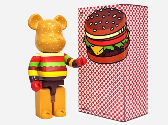Bear Burger #brick #medicom #corp #bear #toy