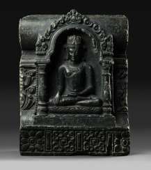 Phylitt frieze with representation of Akshobhya