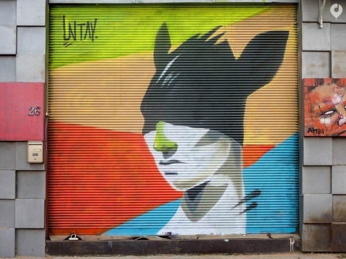 Street Art in Tel Aviv, Israel - JOQUZ #walls #mural #art #street