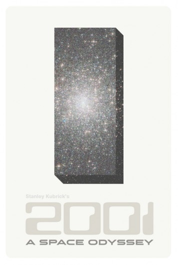 Twitter / @jerryallenrose: Working on 2001: A Space O ... #movie #a #retro #space #2001 #odyssey #vintage #poster #logo #typography
