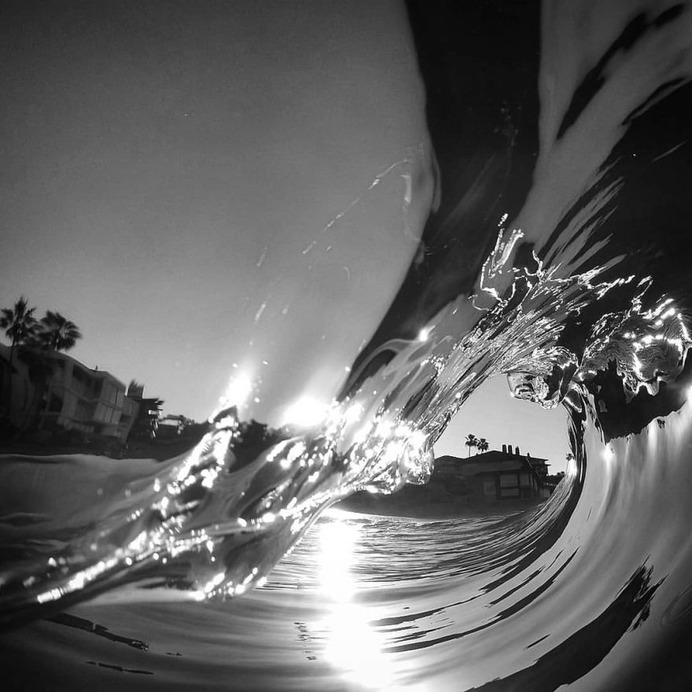 Photography, Surf, Waves, Black and White, and Nature image inspiration