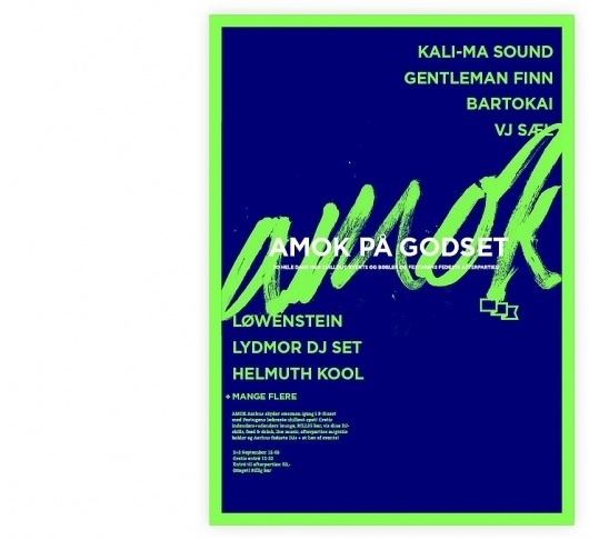 ANDREAS JOHANSEN #design #graphic #poster