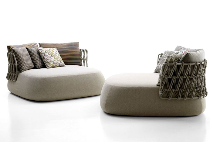 Fat-Sofa Outdoor Collection by Patricia Urquiola - #design, #furniture, #modernfurniture, design, furniture