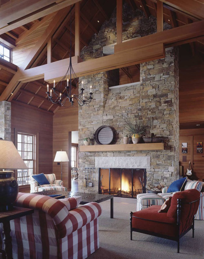 Stuart Silk Architects, living room