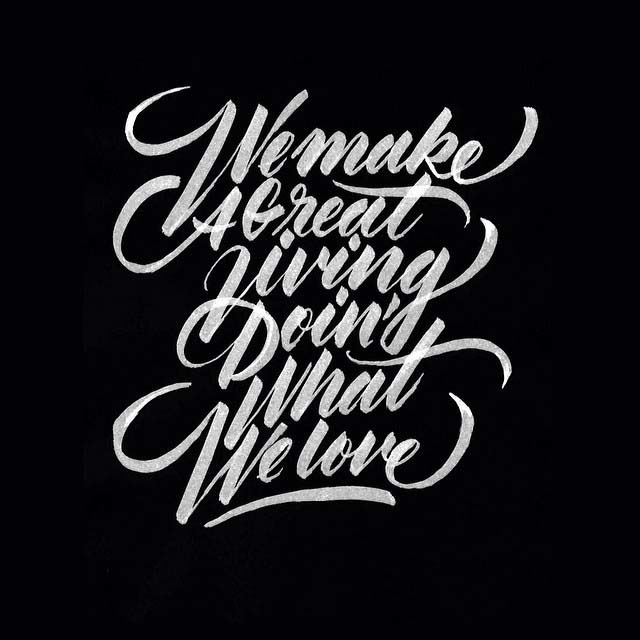 calligraphy styles of writing