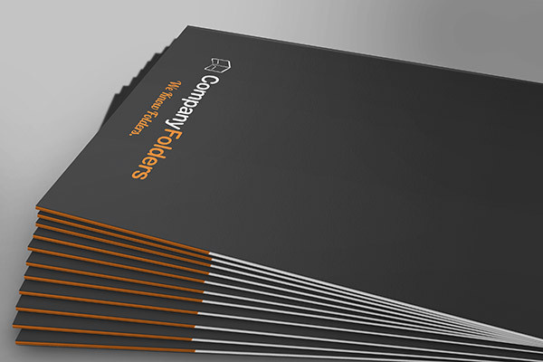 Stacked Side View Folder Mockup Template #mock #mockup #folders #free #presentation #psd #corporate #photoshop #identity #up #ups #stationery #template #templates #mockups #folder