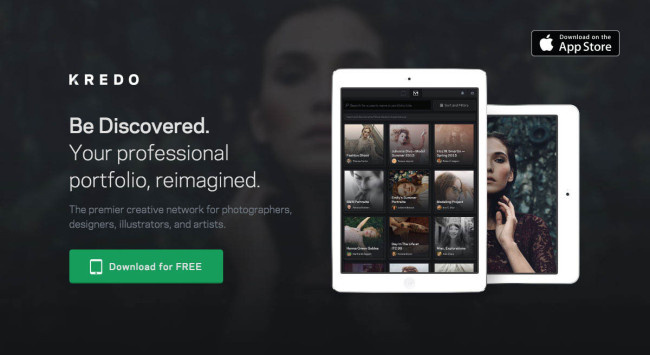 Kredo : iPad App for Showcases Your Portfolio