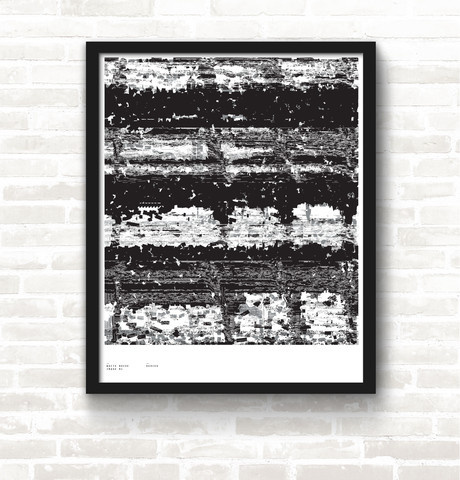 White Noise — Screen Print #poster #screenprint #art #studiojanuary