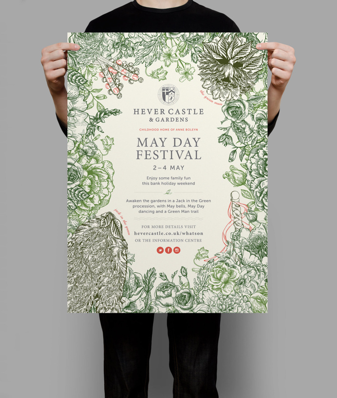 Hever Castle & Gardens Rebrand