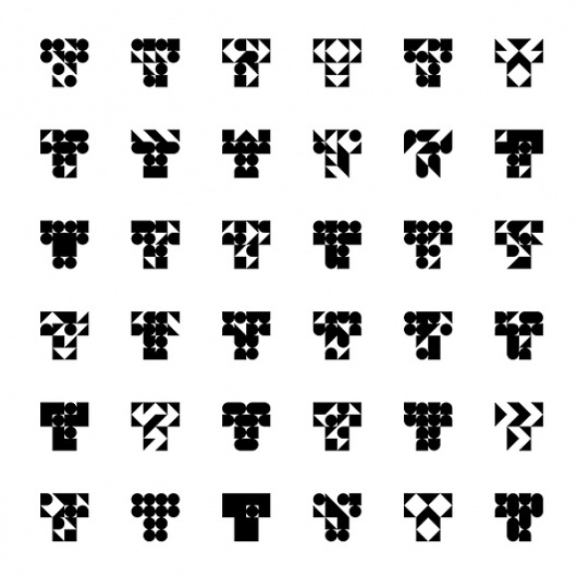 T-Platforms on the Behance Network #logo #computers #identity #platforms