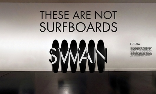 Type Unlimited on the Behance Network #swan #surf #museum #expo #futura
