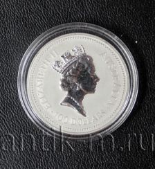 Coin, $ 100. Australia, 1990