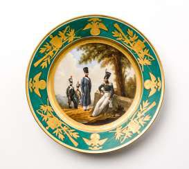 Military Porcelain Plate #Sets #Teasets #Porcelainsets #Antiqueplates #Plates #Wallplates #Figures #Porcelainfigurines #porcelain
