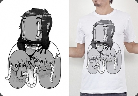 Dudes Factory & Mc Bess on the Behance Network #illustration #mcbess #art #shirt