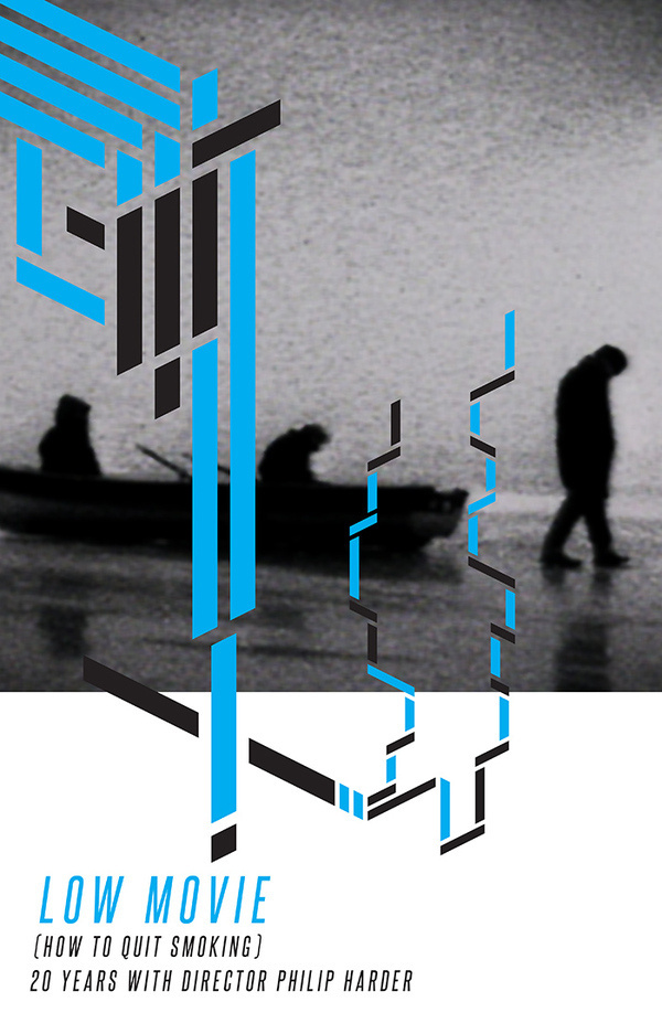 stvfdesign.com #abstract #white #band #gun #black #simple #poster #and #dark #type #low #blue #typography