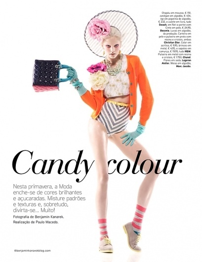 Dani Seitz for VOGUE Portugal & Video on Fashion Served #model #candy #direction #photography #art #colour