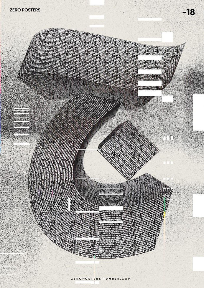 Letter jeem poster